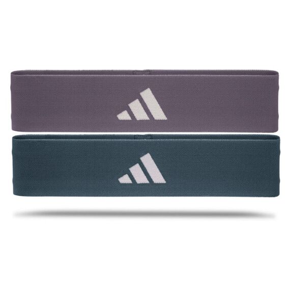 Adidas Booty Band sæt Übungsband Schwer Polyester Blau, Violett