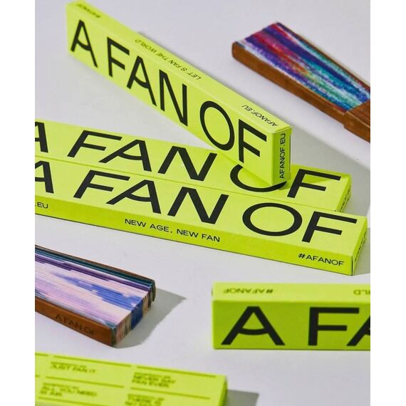 A FAN OF AFO_SKU113_A Dekorativer Handfächer Papier, 3 image