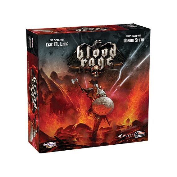 Asmodee Blood Rage Brettspiel Strategie