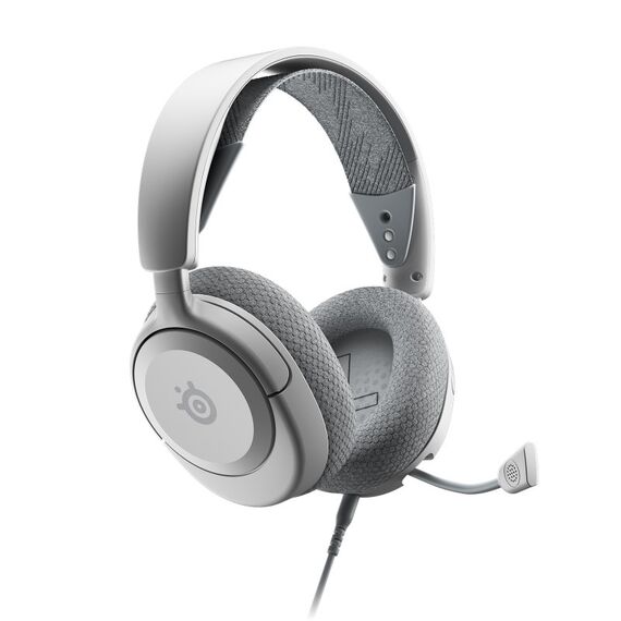 Steelseries Arctis Nova 1P Kopfhörer Kabelgebunden Kopfband Gaming Weiß, 5 image