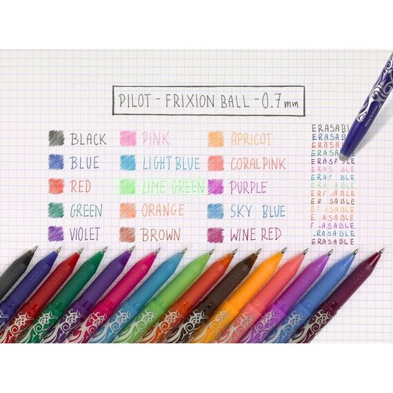 Pilot FriXion Ball Stick Pen Schwarz 1 Stück(e), 3 image