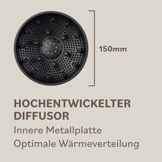 BaByliss LUPIA Haartrockner 2200 W Schwarz, 3 image