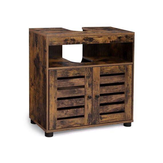 Vasagle BBK04BX Badezimmerwaschtisch & Waschbeckenschrank