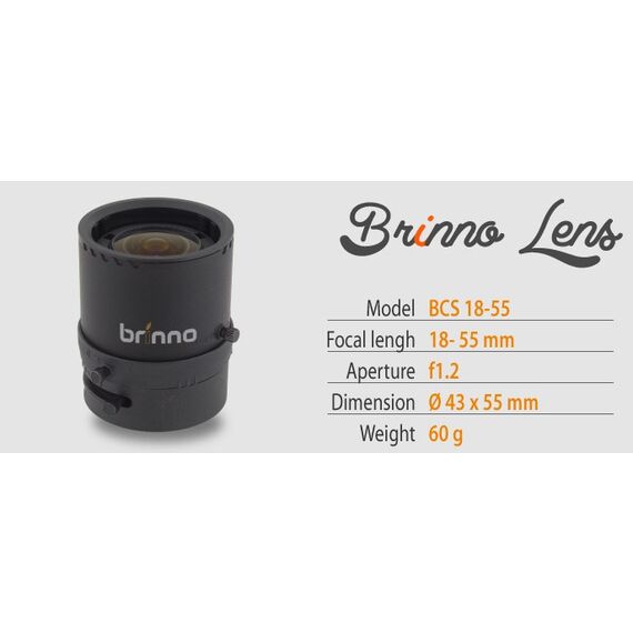 Brinno BCS 18-55 Kameraobjektiv Zeitraffer-Kamera Schwarz, 3 image