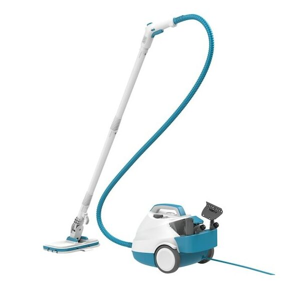 Black & Decker BHSMP2008-QS Dampfreiniger Zylinder-Dampfreiniger 1,2 l 2000 W Blau, Grau, Weiß, 4 image