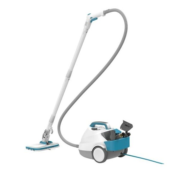 Black & Decker BHSMP2314-QS Dampfreiniger Zylinder-Dampfreiniger 1,2 l 2300 W Blau, Weiß, 4 image