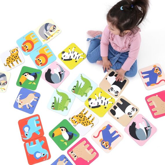 Banana Panda 49121 Brettspiel Suuuper Size Memory Game Wild Animals 10 min Speicher, 3 image