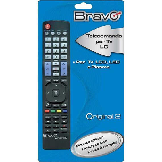 Bravo Original 2 Fernbedienung IR Wireless TV Drucktasten