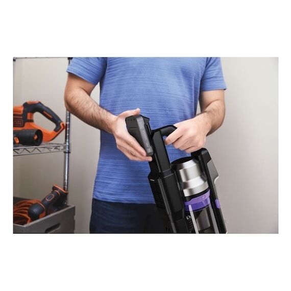 Black & Decker BSV520BRP-QW Stabstaubsauger/Elektrischer Besen Batterie Trocken Beutellos 0,65 l Schwarz 2 Ah, 11 image