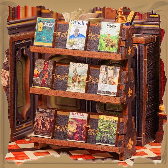 Spielmanufaktur Owl Bookstore DIY-Bücherecke, 5 image