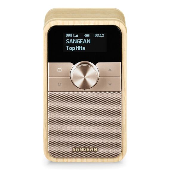 Sangean DDR-8 WA Radio Persönlich Digital Weiß, Asche