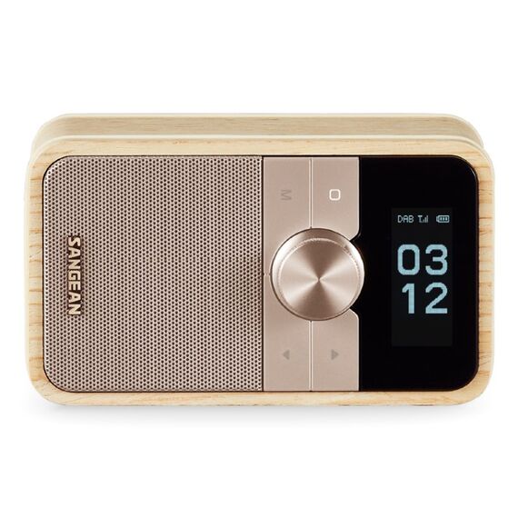 Sangean DDR-8 WA Radio Persönlich Digital Weiß, Asche, 3 image