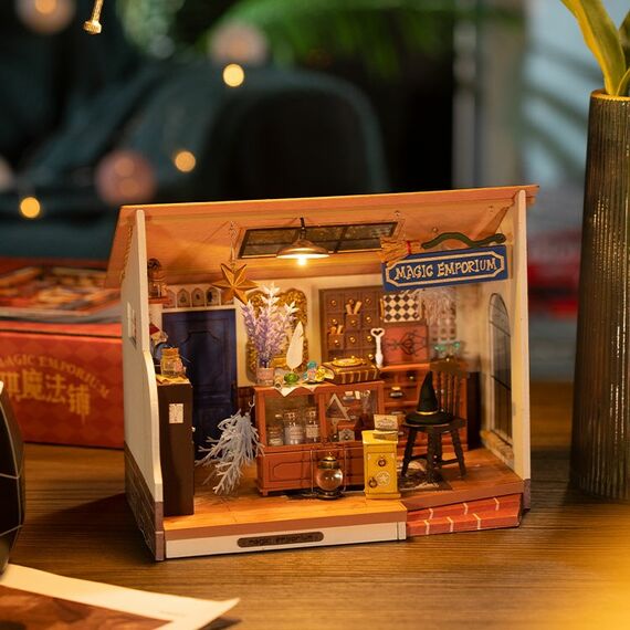 ROBOTIME DG155 DIY-Miniatur-Haus/Bücherecke DIY-Miniaturhaus, 3 image