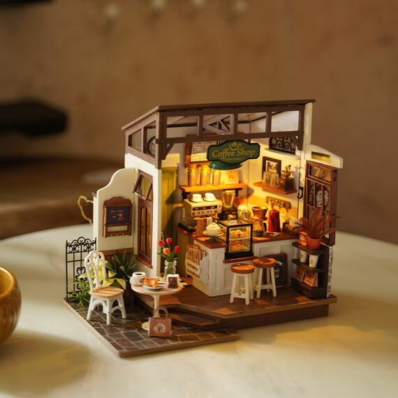 ROBOTIME DG162 DIY-Miniatur-Haus/Bücherecke DIY-Miniaturhaus, 8 image