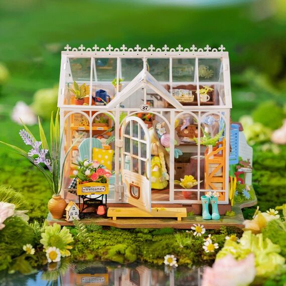 ROBOTIME DG163 DIY-Miniatur-Haus/Bücherecke DIY-Miniaturhaus, 2 image