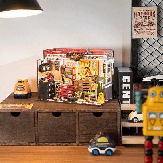 ROBOTIME Garage Workshop 3D-Puzzle 157 Stück(e) Stadt, 8 image