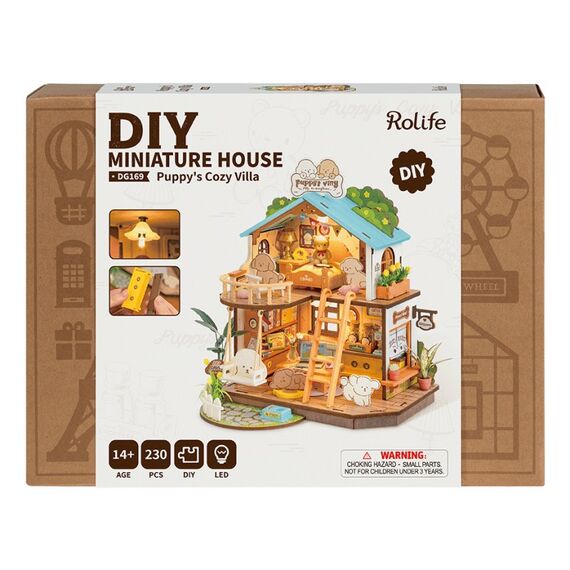 ROBOTIME DG169 Puzzle 3D-Puzzle 230 Stück(e) Stadt, 6 image