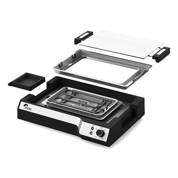 Ohmex OHM-TPK-3622 Teppanyaki-Kochfeld 1650 W Arbeitsplatte Edelstahl, 3 image