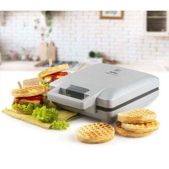 Domo DO9251W 4 Waffel(n) 1600 W Grau, 3 image