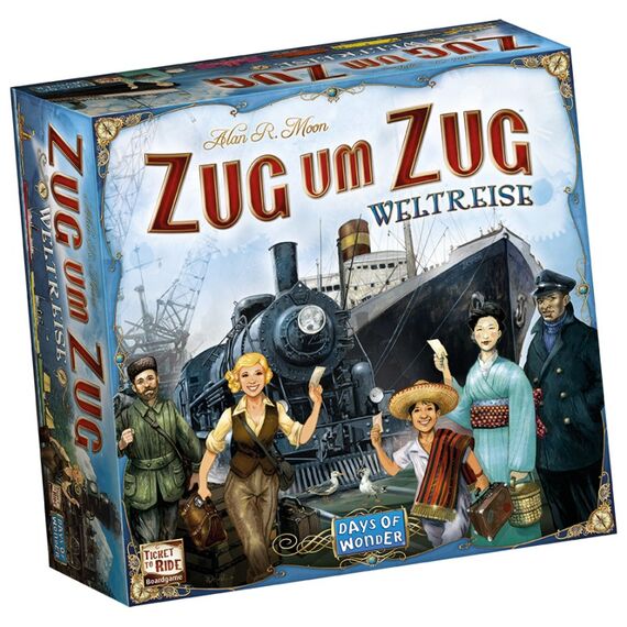 Asmodee Zug um Zug: Weltreise