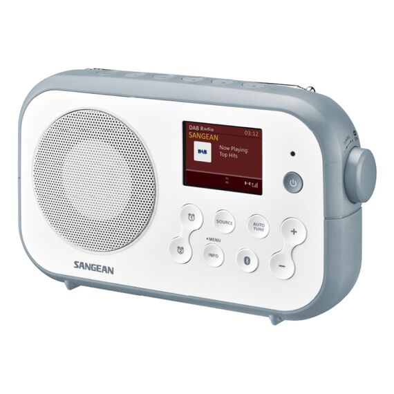 Sangean DPR-42BT Tragbar Analog & Digital Blau, Weiß, 2 image