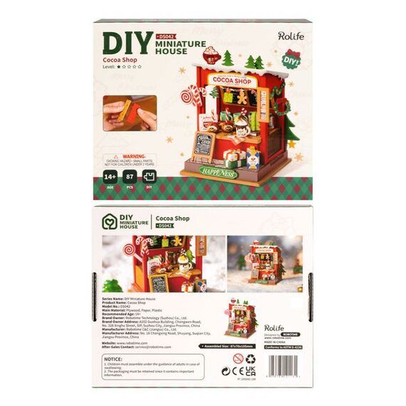 ROBOTIME DS042 DIY-Miniatur-Haus/Bücherecke DIY-Miniaturhaus, 6 image