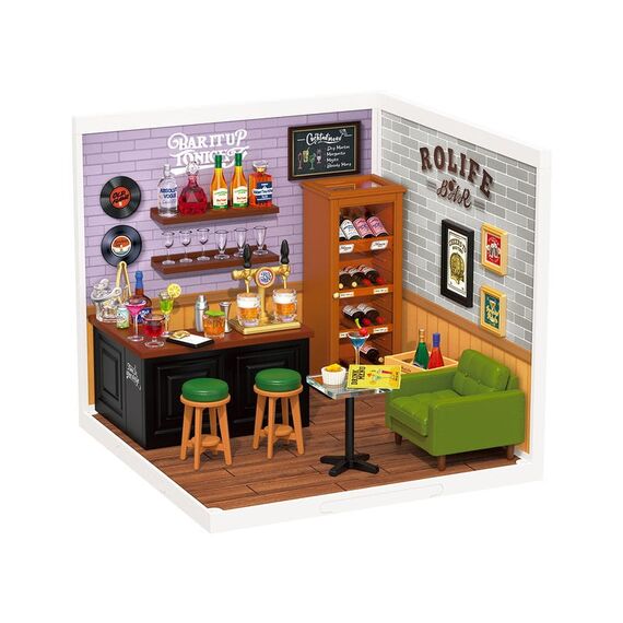 ROBOTIME Leisurely Cheers Bar DIY-Miniaturhaus