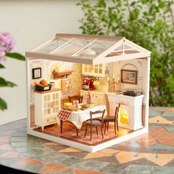 ROBOTIME DW015B DIY-Miniatur-Haus/Bücherecke DIY-Miniaturhaus, 2 image