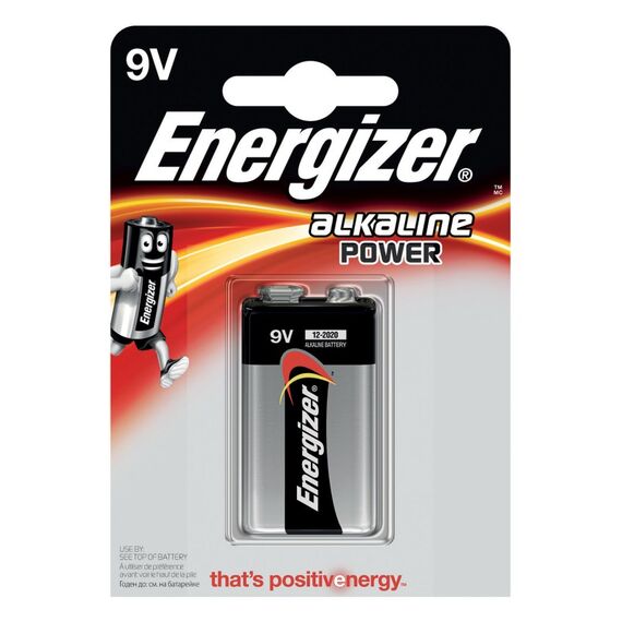 Energizer Alkaline Power Einwegbatterie 9V Alkali