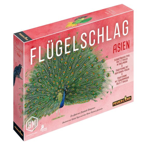 Asmodee Flügelschlag Flügelschlag Asien Erweiterung Kartenspiel Laterales Denken