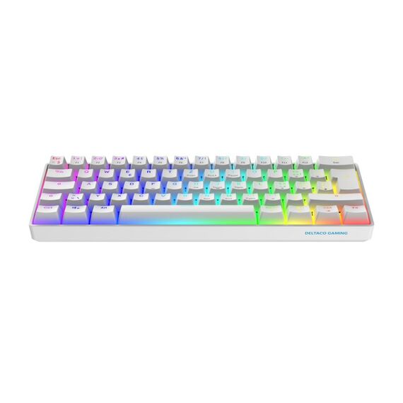 Deltaco Gaming GAM-175-W-CH Tastatur USB QWERTZ Schweiz Weiß, Farbe: Weiß, Länge: 1,8 m, 3 image