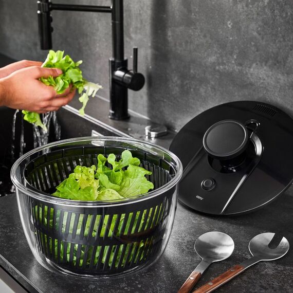 GEFU 28176 Salatschleuder Schwarz, 2 image