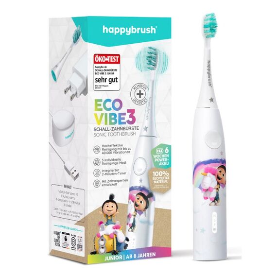 happybrush Eco Vibe 3 Kinder-Schallzahnbürste
