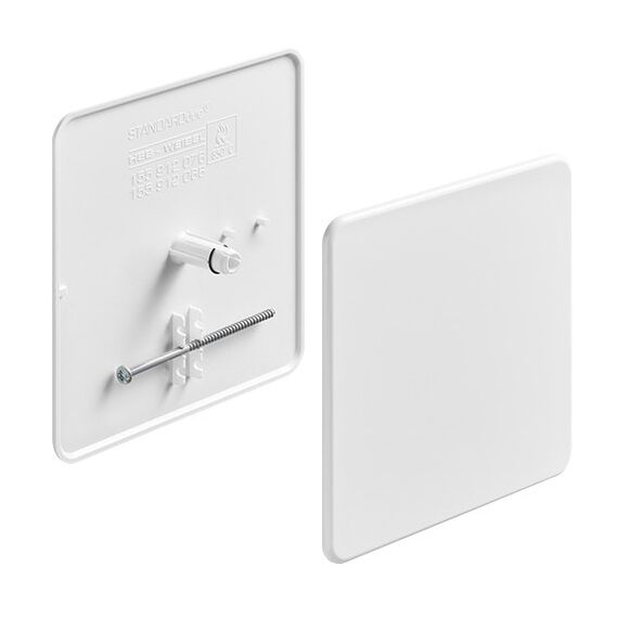 Weibel Schraub- und Steckdeckel für Abzweigdosen GR2/3