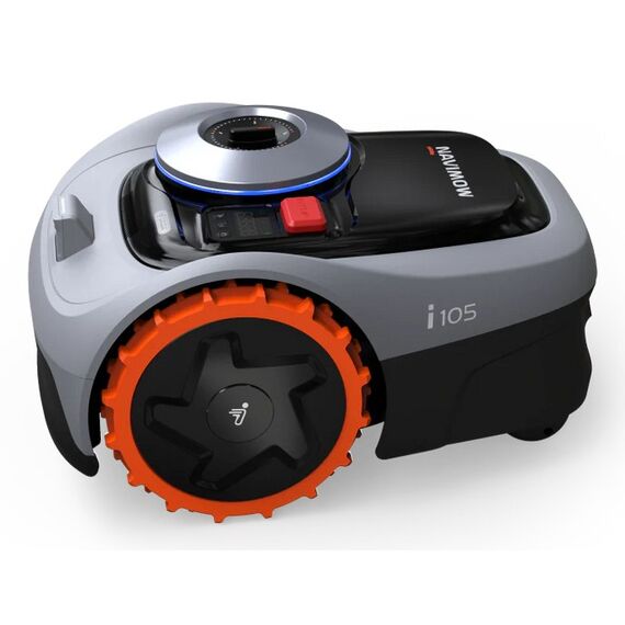 Segway Navimow i105e Rasenmähroboter Batterie Schwarz, Grau, Orange, 2 image