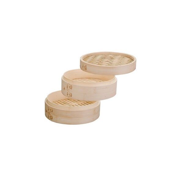 Ibili 727500 Dampfgarer 2 Korb/Körbe Arbeitsplatte 0 W Holz