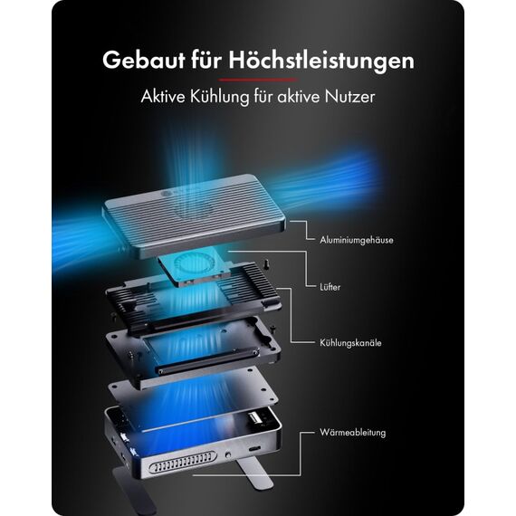 ICY BOX Heart RAID 2818 RAID & DockingStation für 2x M.2 NVMe SSD, 5 image
