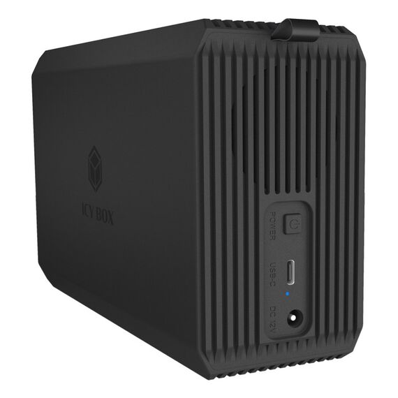 ICY BOX IB-RD3720-CU3 HDD / SSD-Gehäuse Schwarz 2.5/3.5"