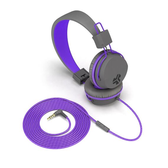 JLab IEUHJKSTUDIORGRYPRP6 Kopfhörer & Headset Kabelgebunden Kopfband Musik Blau, Graphit, Violett, 5 image