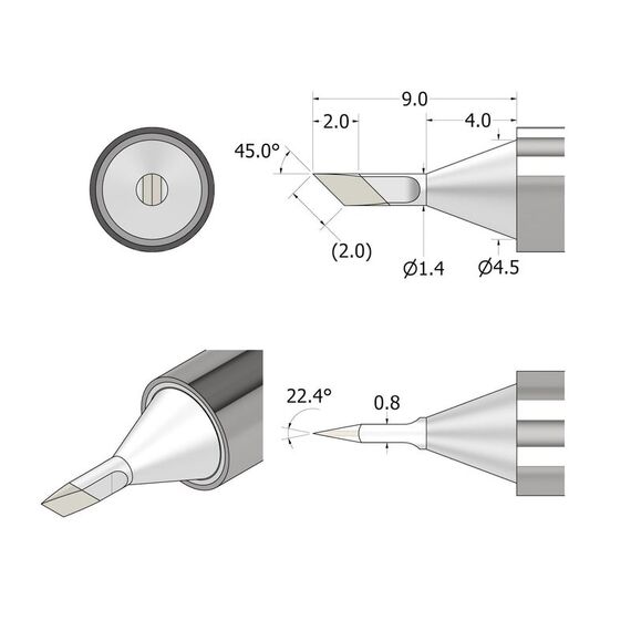 iFixit IF145-842-1 Lötkolben/-station Zubehör 1 Stück(e) Lötspitze, 3 image