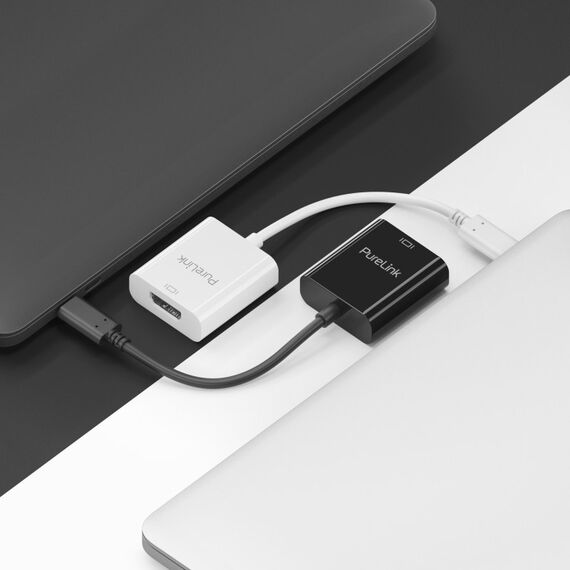 PureLink IS181 USB-Grafikadapter Schwarz, Farbe: Schwarz, 3 image