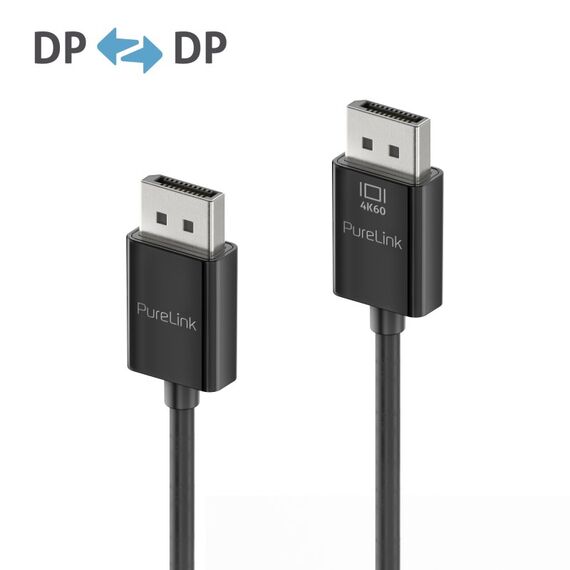 PureLink IS2021-020 DisplayPort-Kabel 2 m Schwarz, Farbe: Schwarz, Länge: 2 m, 2 image