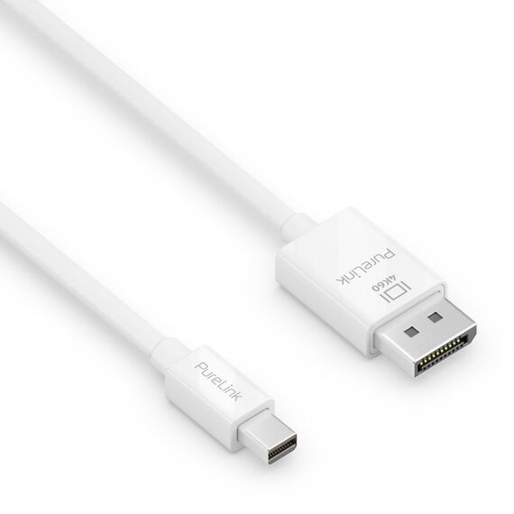 PureLink Premium 4K mini DisplayPort / DisplayPort Kabel – 2,00m, weiß