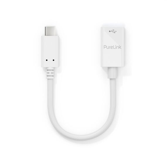 PureLink IS230 USB Kabel 0,1 m USB C USB A Weiß, 2 image