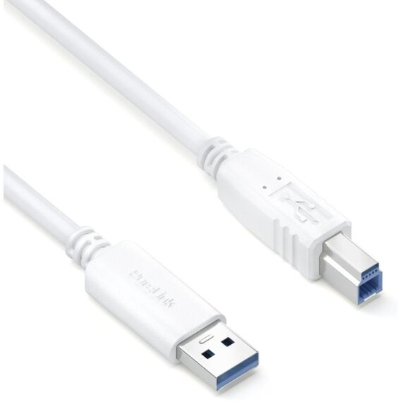 PureLink IS2300-030 USB Kabel USB 3.2 Gen 1 (3.1 Gen 1) 3 m USB A USB B 5 Gbit/s Weiß, 2 image