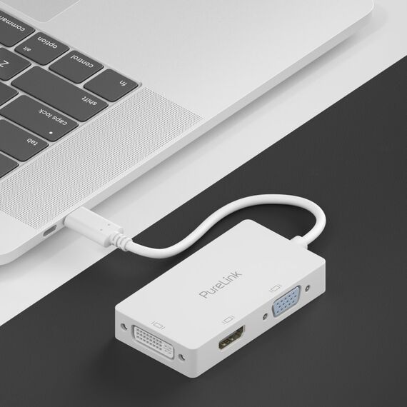PureLink IS240 USB-Grafikadapter Weiß, 3 image