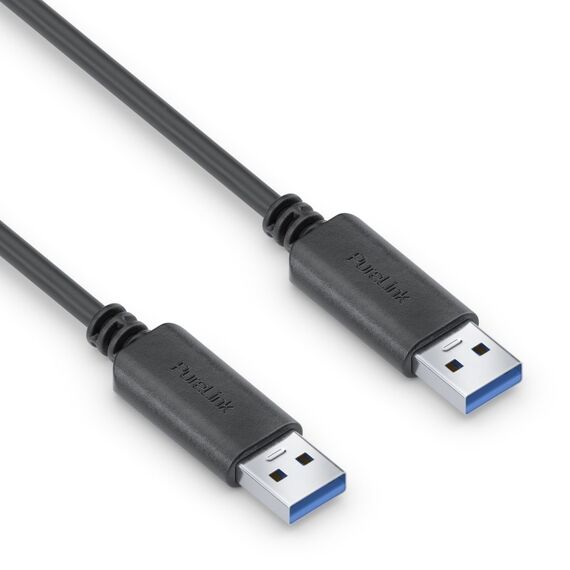 PureLink IS2401-005 USB Kabel USB 3.2 Gen 1 (3.1 Gen 1) 0,5 m USB A Schwarz, 2 image