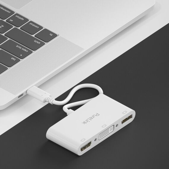PureLink IS250 USB-Grafikadapter Weiß, 3 image