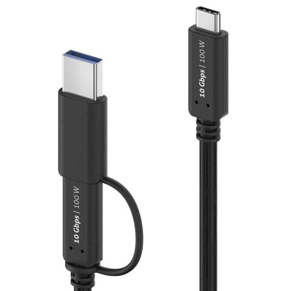 PureLink IS2513-010 USB Kabel USB 3.2 Gen 1 (3.1 Gen 1) 1 m USB C USB A/USB C 10 Gbit/s 100 W Schwarz