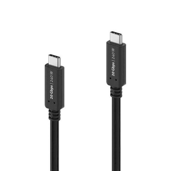 PureLink IS2521-015 USB Kabel USB4 Gen 2x2 1,5 m USB C 20 Gbit/s Schwarz
